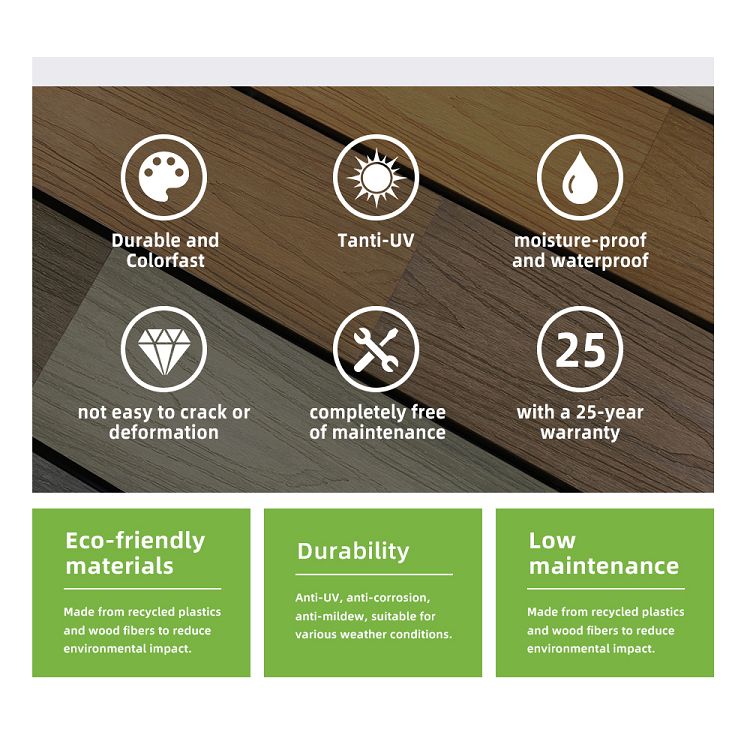 Composite decking flooring 22001 Composite decking flooring 22001